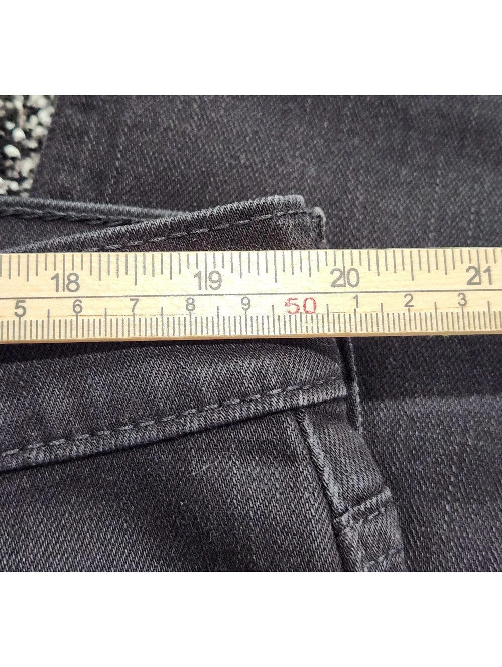 Y2K Levi's 514 Straight Fit Black Denim Jeans Mens Size 40x30 Stretch 00514-0211